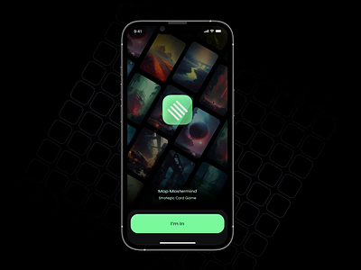 Map Mastermind – starting animation animation app game game design game ui ios ui ui animation ux