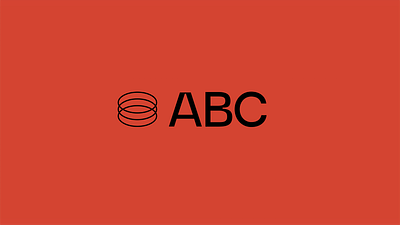 ABC / Accounting services logotype branding design graphic design logo typography vector
