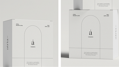 Atria / Hotel packaging & brand identity branding design graphic design logo typography vector