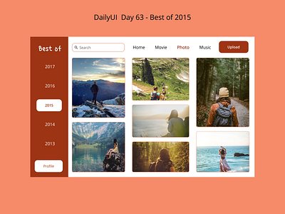 DailyUI day 63 app design productdesign ui ux