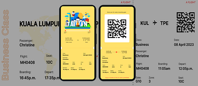 Day 24: Boarding Pass 024 boarding pass challenge dailyui dailyui challenge dailyui024 ui