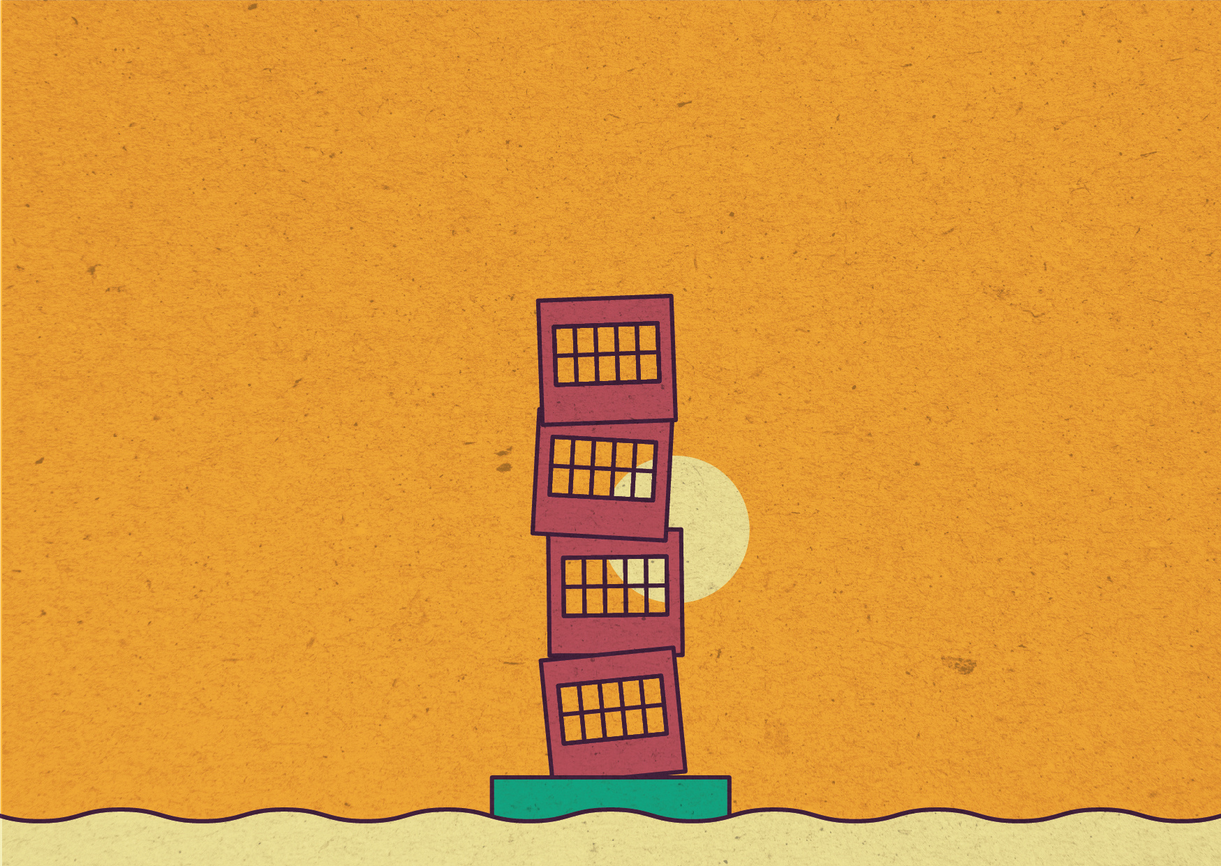 La Barceloneta - Buildings, objects and monuments barcelona design illustration texture vector