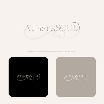 ATheraSoul, Coaching & Hypnosis branding business consulting design graphic design logo logo design logodesign logotype