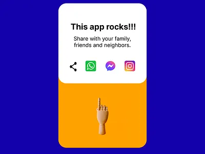 Day 10 Daily UI Challenge: Social Share #DailyUI