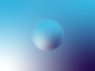 Sphere blue colors design gradient graphic design illustration soft sphere vector