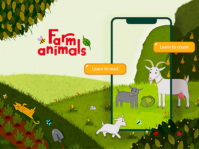 Farm animals - an activity book activitybook animalcharacter animals bookillustration characterdesign childrenillustration digitalart farm farmanimals farmer goats illustration kidlit kidlitart kidlitillustration nature nonfiction picturebook procreate vegetables