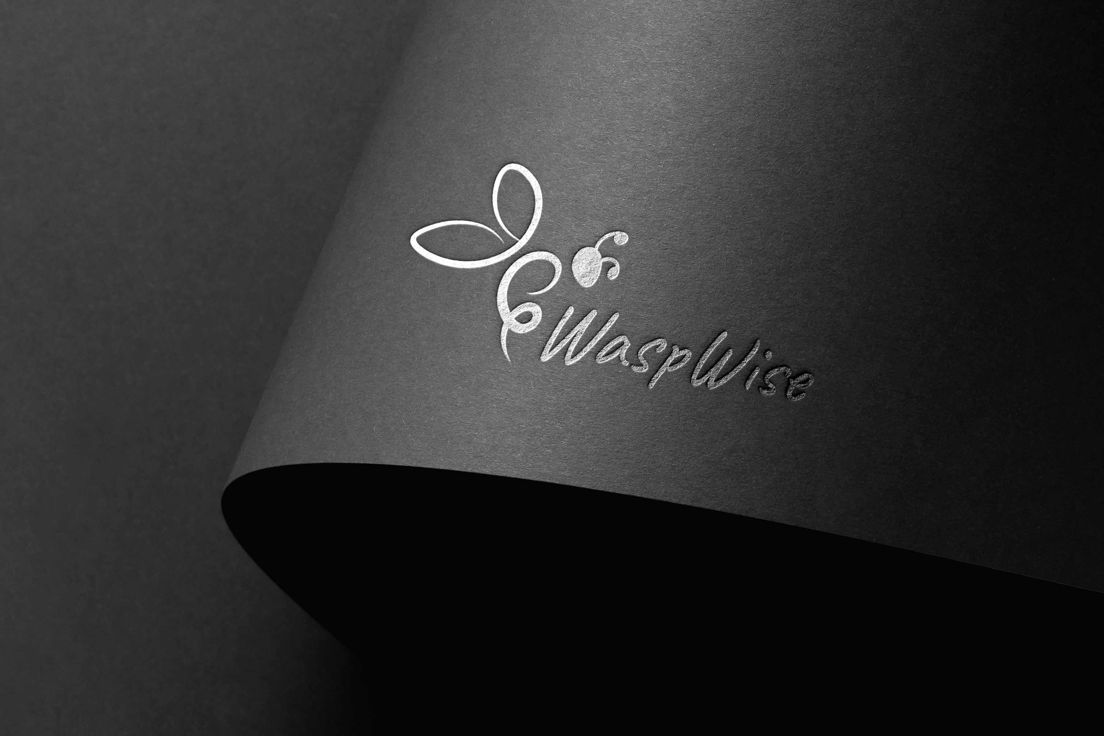 Logo for a pest control blog. https:// bee branding company icon icons line logo oultine outline symbol vector wasp waspwise