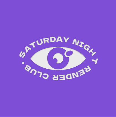 Saturday Night Render Club 2d aftereffect animation awareness brand gif graphic design motion motion graphics sticker