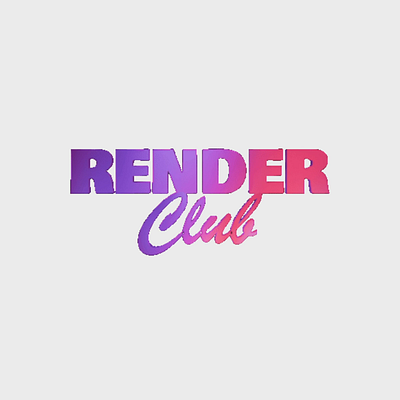Render Club 01 2d 3d aftereffect animation awareness motion motion graphics motion2d motion3d uimotion