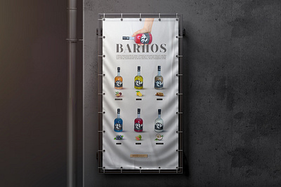 Design for Barhos Syrup print design social media content ui