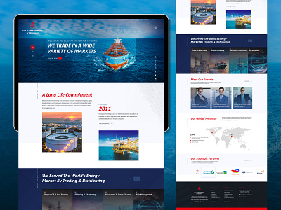 Gulf Transport | Web Design | UI/UX branding graphic design logo design web design web development