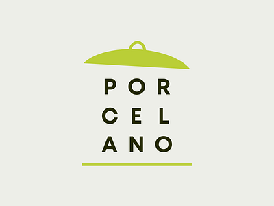 Porcelano logo design aminasid.design design by amina sid dishes logo graphic design kitchen logo logo logo design