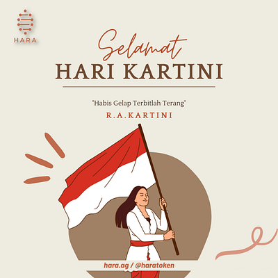 2022 HARA - Instagram Post - Hari Kartini design graphic design