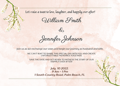 Wedding Invitation Letter branding design graphic design illustration