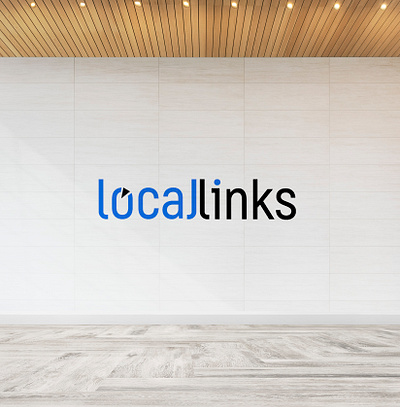 Local Links Logo branding graphic design logo logo design logo mockup