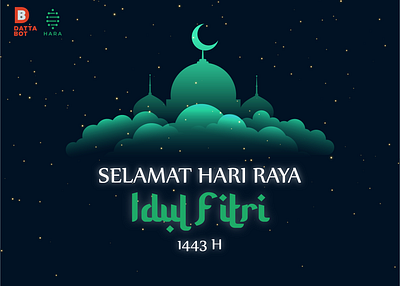 2022 HARA - Instagram Post - Idul Fitri 1443 H design graphic design