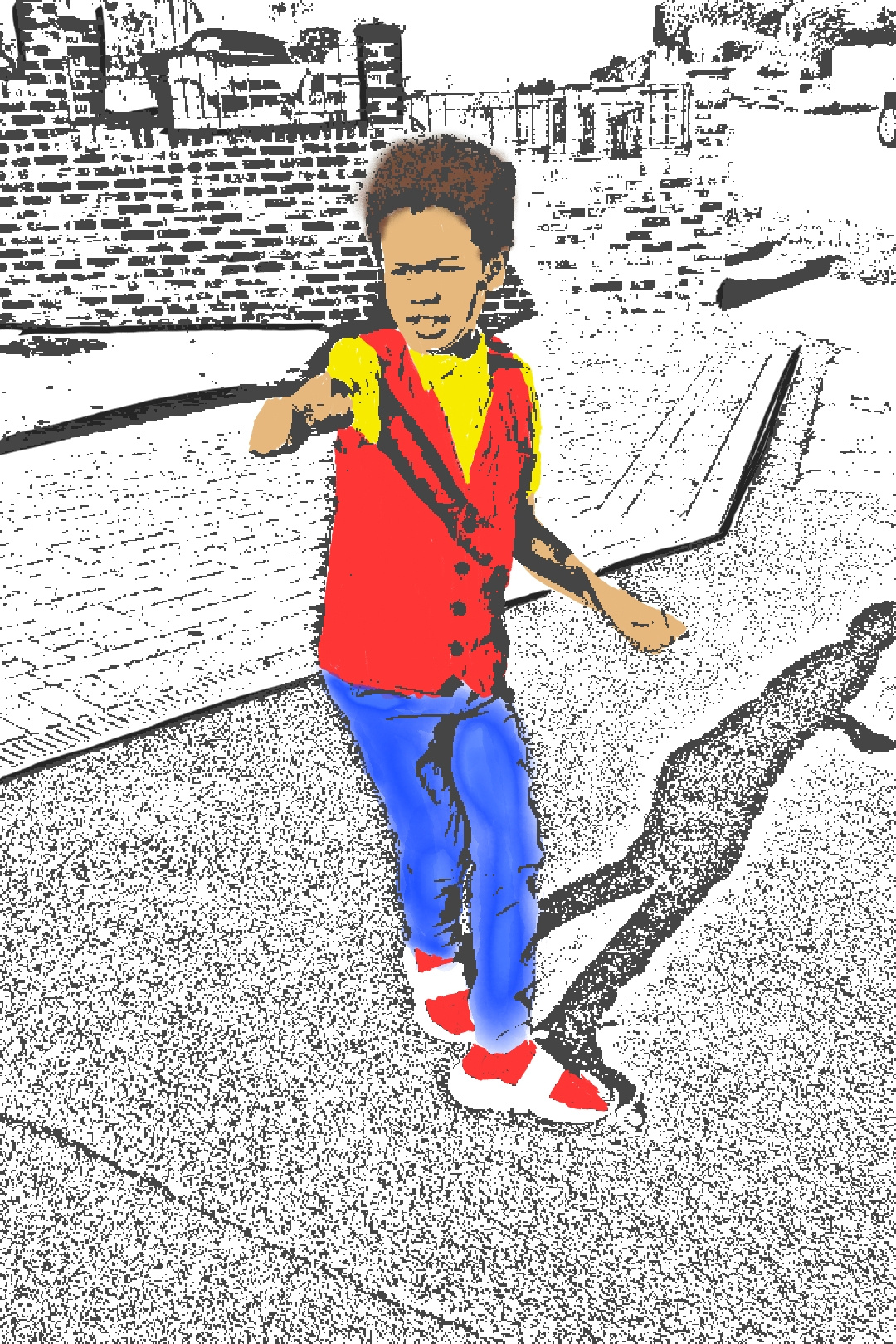 Adventures in Vinster-land design filters illustration photoshop