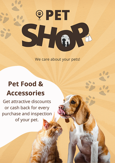 Pet shop flyer 1 flyer graphic design
