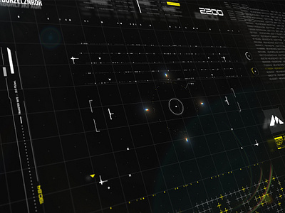 HUD//BLK adobe after effects computer animation computer interface fui futuristic interface animation mock interface sci fi screen ui