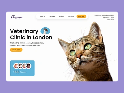 🐾 Pawsitively Stunning Veterinary Web 3d app developers app developers new york app developers ny branding design development landing page mobile app developers new york app development company redesign technbrains ui uidesign ux uxdesign vet clinic veterinary veterinary clinic web