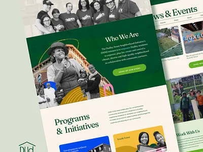 Colorful and Bold Custom Website for a Local Nonprofit branding graphic design logo ui ux web