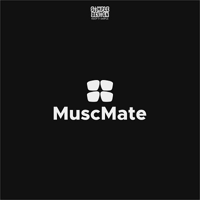 MuscMate brand identity graphic design logo visual identity