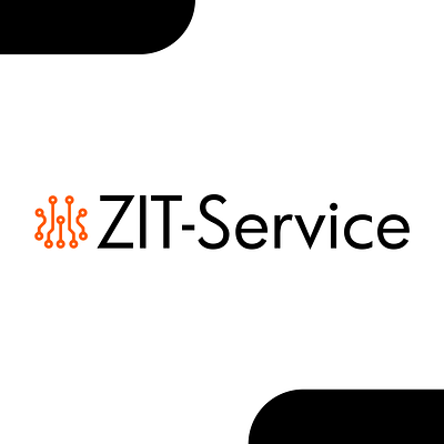 Z IT SERVICE LOGO branding graphic design logo