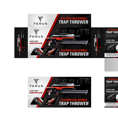 Trap Thrower graphic design