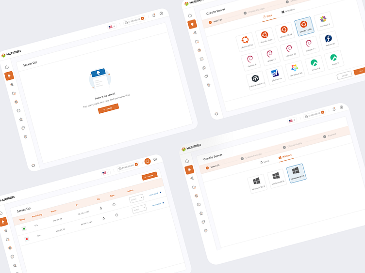 Cloud Platform UI/UX Design by ux.saba on Dribbble