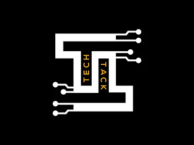 Tech Tack Logo 3d animation branding graphic design motion graphics ui