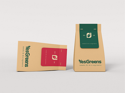 Logo YesGreens brand branding design font graphic design illustration logo logotype vector