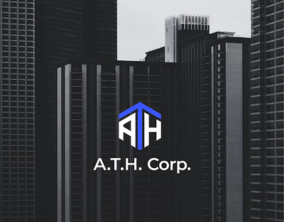 A.T.H. Corp branding design graphic design logo