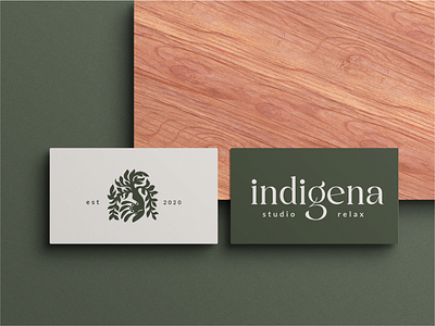 Logo Indigena brand branding design font graphic design illustration logo logotype vector