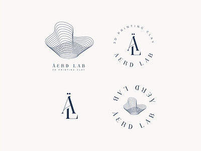 Logo AERD LAB brand branding design font graphic design illustration logo logotype vector