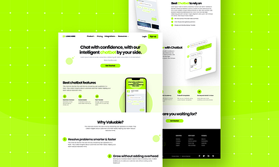 Chatbot UI design design ui user interface ux