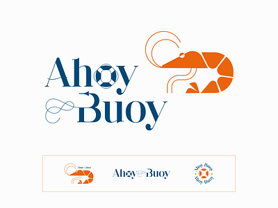 Logo & Identity Ahoy Buoy brand branding design font graphic design illustration logo logotype vector