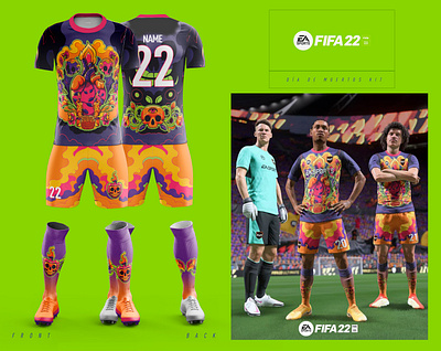 KIT-FIFA22 DESIGN art branding design design character digital art graphic design illustration photoshop