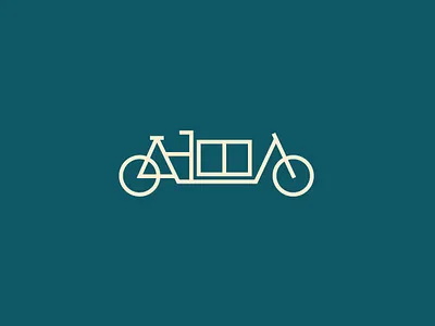 Prague Cargo Bike bike brand branding cargo container design lines logo mark package packaging prague shipping trade