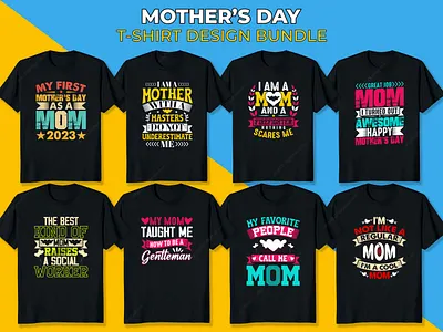 Mother's day t-shirt design bundle branding clothing clothing design design fashion design graphic design mother day t shirt design mothers day mothers day t shirt design shirt design t shirt t shirt design t shirt design bundle t shirt logo typography typography t shirt vector