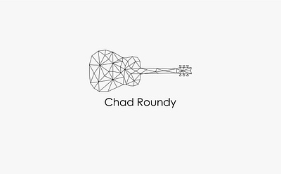 Abstract guitar logo abstract branding design geometric graphic design guitar illustration logo logo design