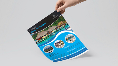 Travel Flyer design professional letterhead