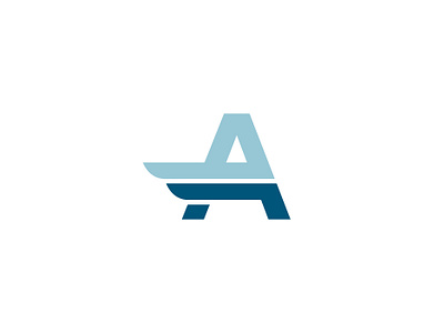 Airside design icon logo mark