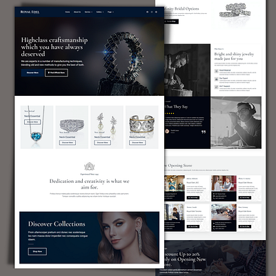 👕👓eCommerce Website Design🎒👗 branding business website design nft nft website wordpress wordpress website