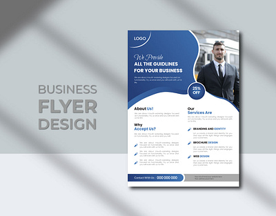 Business flyer template a4 poster