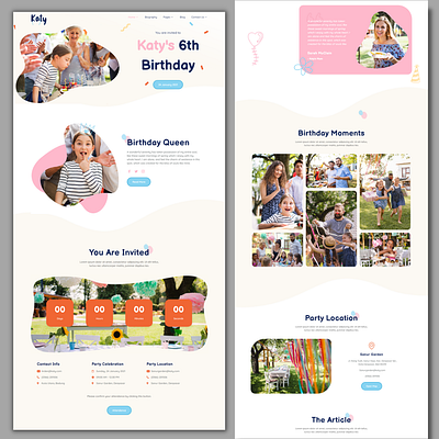 Kids Website Design business website design nft nft website wordpress wordpress website