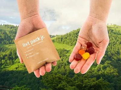 livt pack jr. Product Packaging branding design graphic design health product logo package design photoshop product photography typography