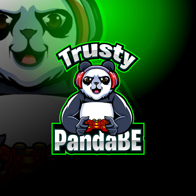 Panda gaming logo ,youtube banner, twitch banner,instagram gaming gaming logo illustration panda panda cartoon logo panda gaming logo panda mascot panda vector twitch logo youtube banner
