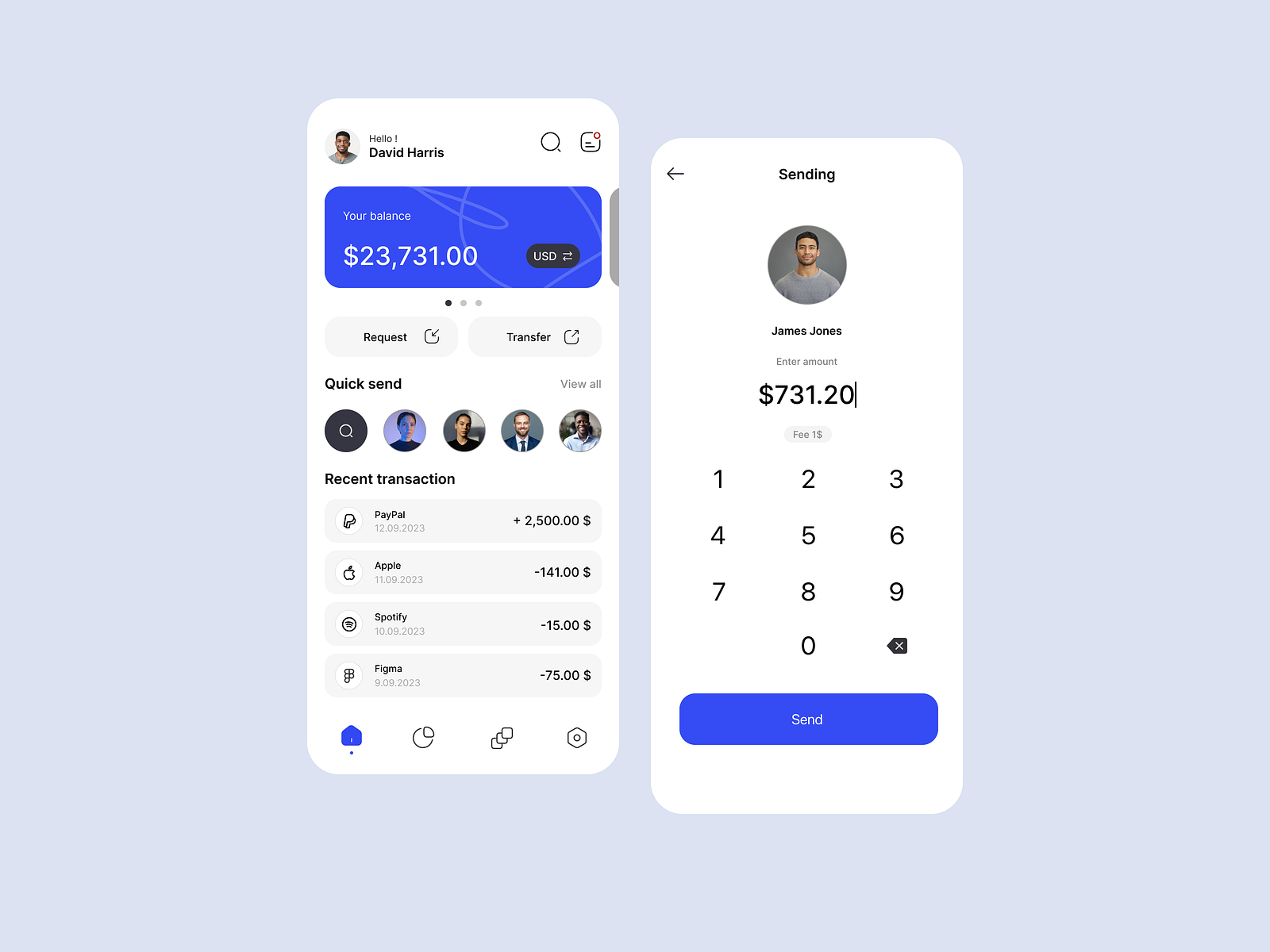 Digital Bank by Luka Sopromadze on Dribbble