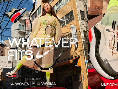NIKE WOMEN SHOES 3d ads bit bubble fashion fit font girl glass mode model nike print running shoes sport street streetwear typographiy women