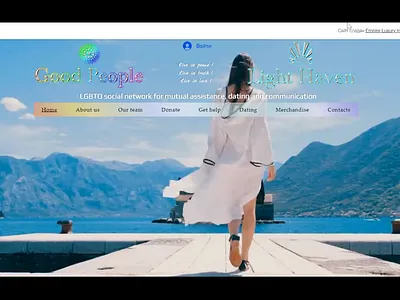 Light Haven 3d animation design logo luxury luxury web design ui ux web design web development